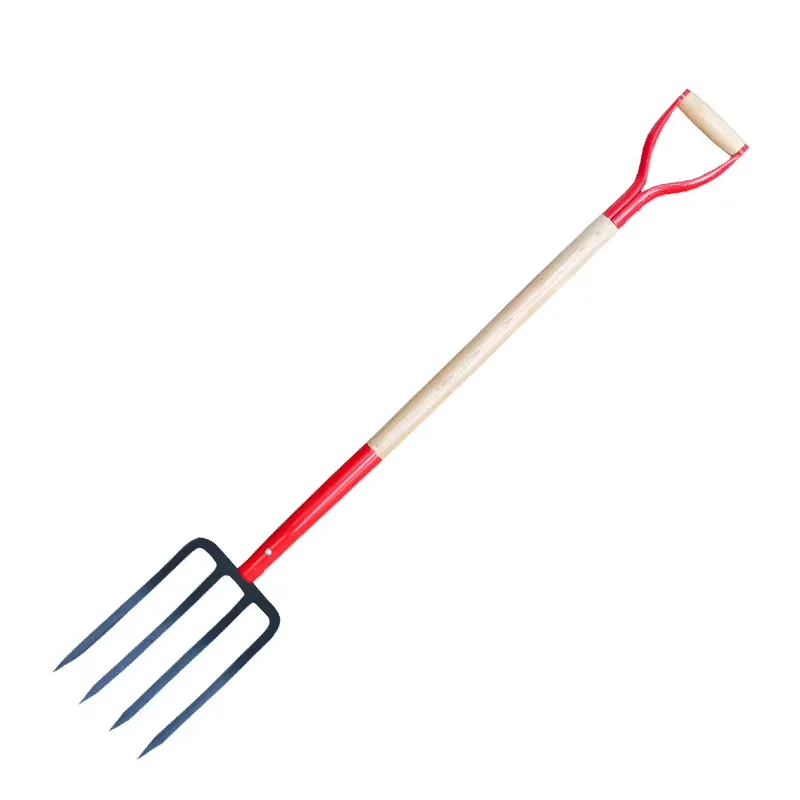 Spade Digging Fork - for Four Tooth Steel Iron Fork
