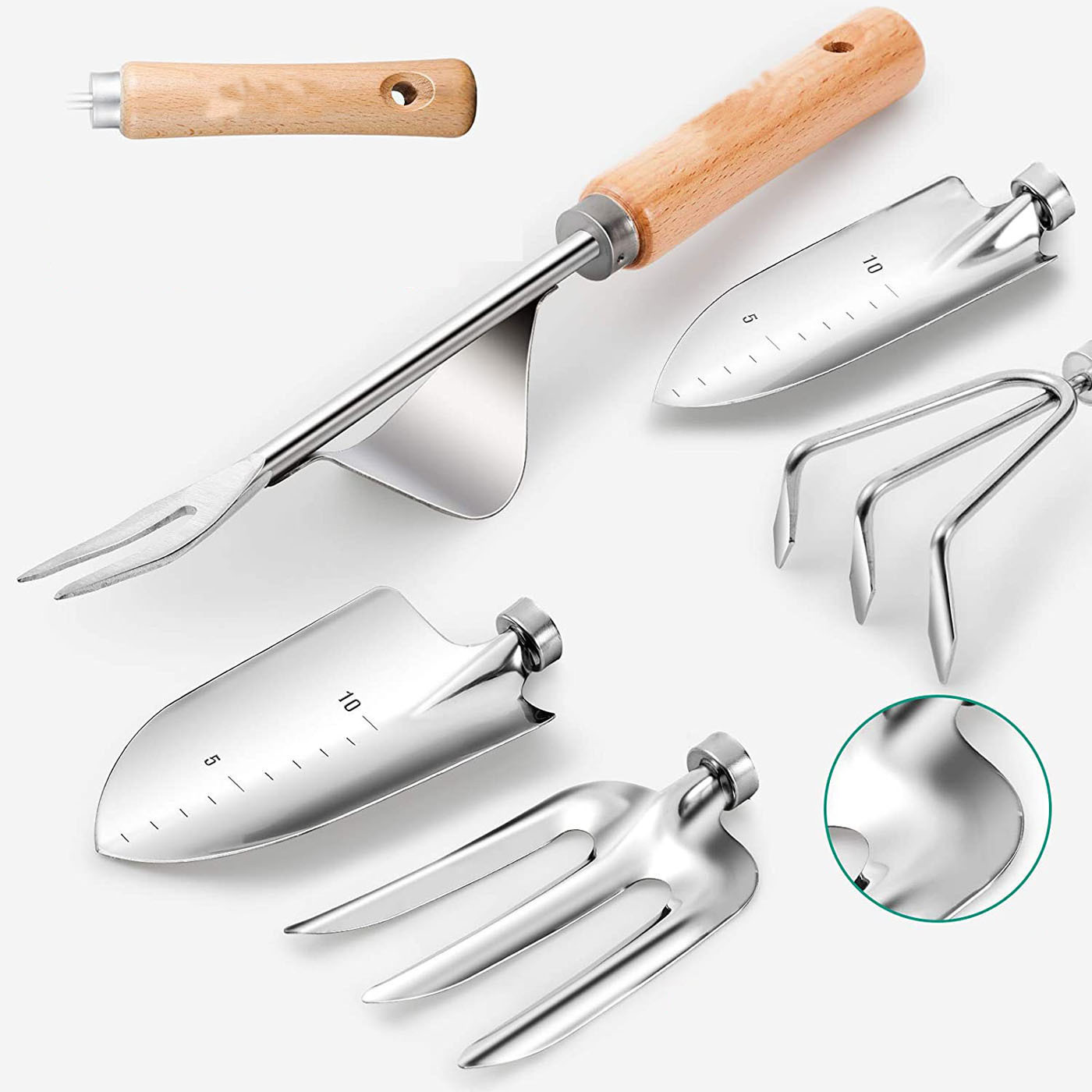 9-Piece Gardening Tool With He - Gardening Tools Bag recension och pris