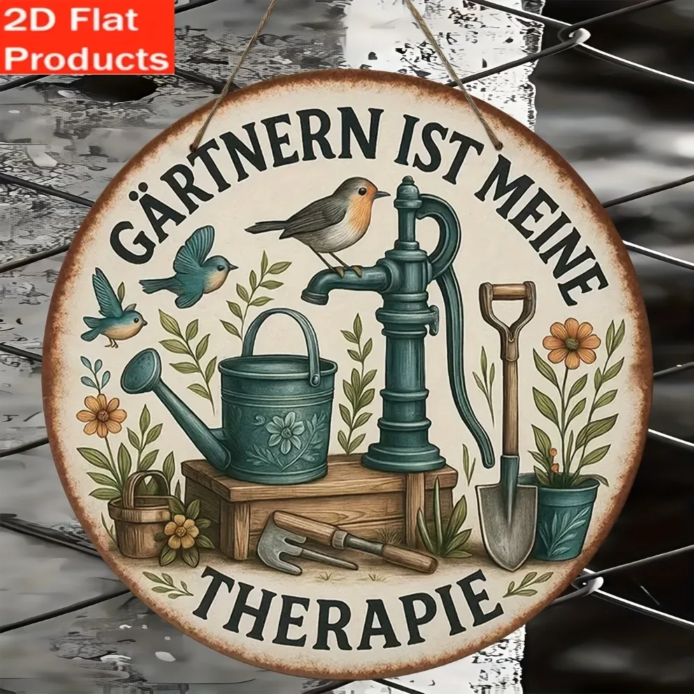 2D Flat: 1 Vintage  Garden Sig - Gardening Tools German recension och pris