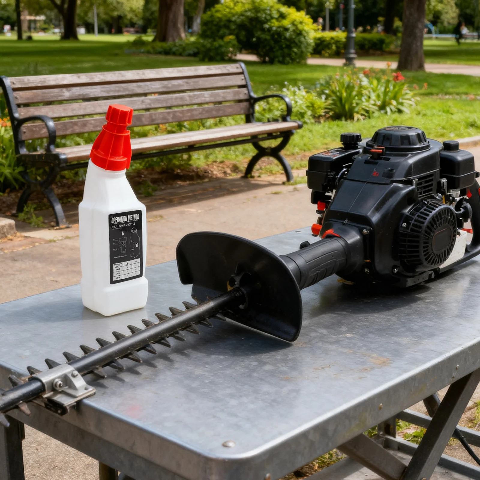 Chainsaws Fuel Mixing Bottle E - Gardening Tools Essential recension och pris