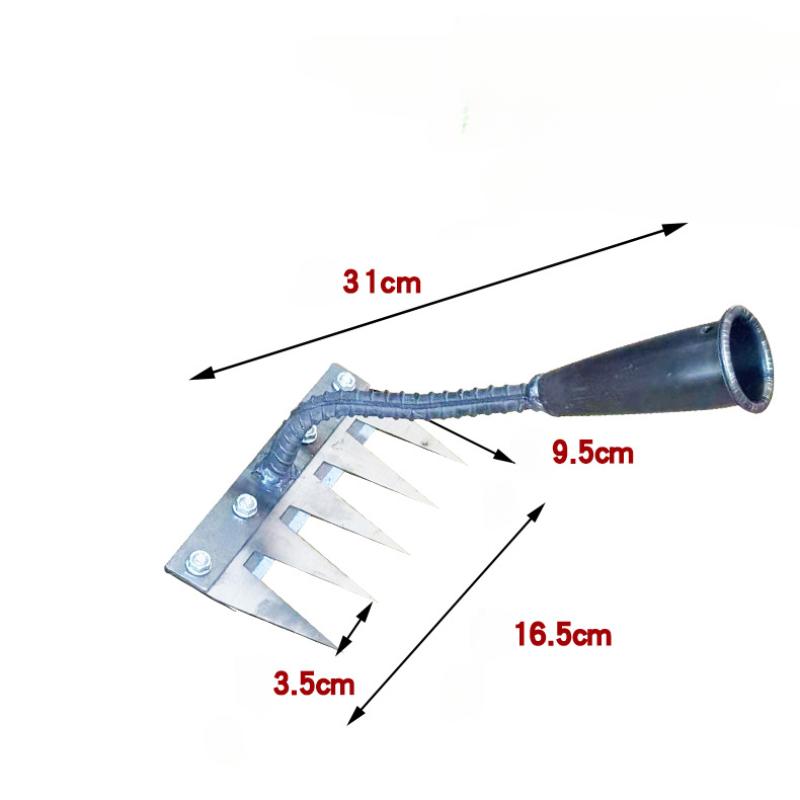 Steel Garden Weeding Rake Mult - Gardening Tools Hoe recension och pris