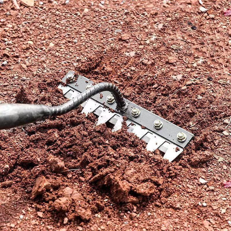 Steel Garden Weeding Rake Mult - Gardening Tools Hoe recension och pris