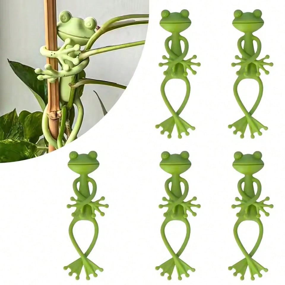 Frog Shaped Reusable Cable Wir - Garden Wire Twist Tie recension och pris