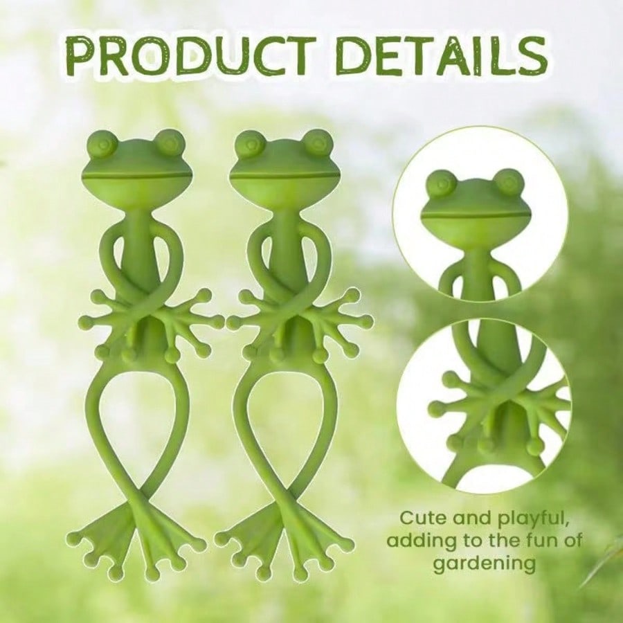 Frog Shaped Reusable Cable Wir - Garden Wire Twist Tie recension och pris