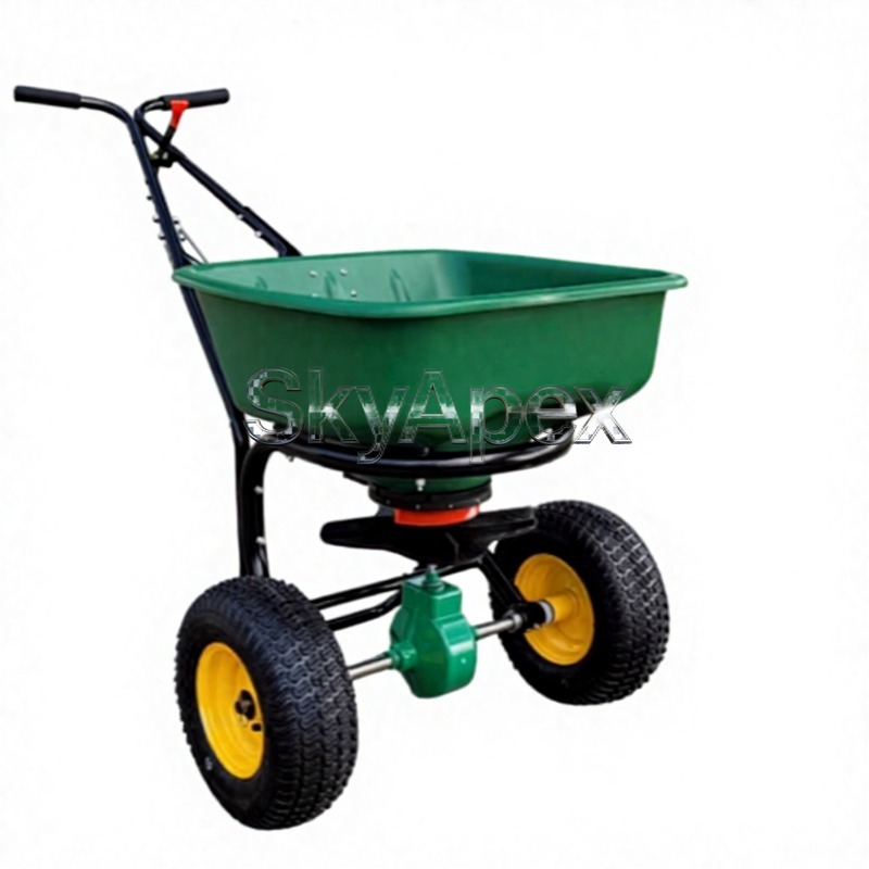 Hand Push Rotary Spreader Seed - Grass Seed Spreader recension och pris