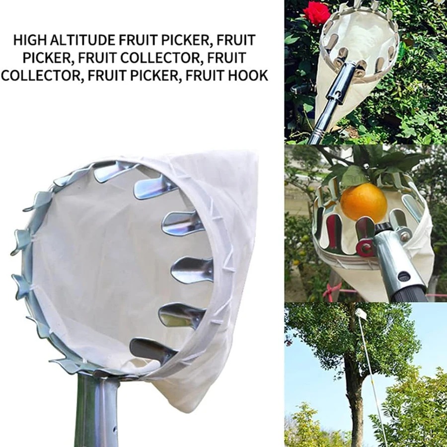 3-in-1 Fruit Harvesting Tool S - Gardening Tools Bag recension och pris