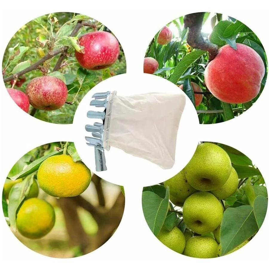 3-in-1 Fruit Harvesting Tool S - Gardening Tools Bag recension och pris