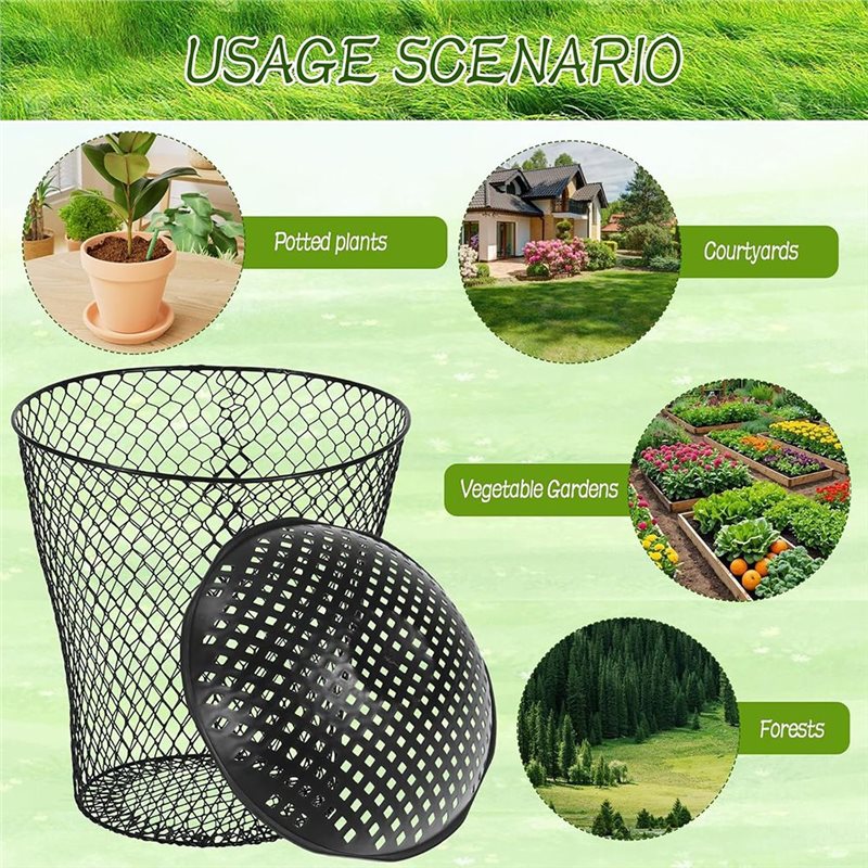 4 Pack Large Inground Worm Com - Compost Bin recension och pris