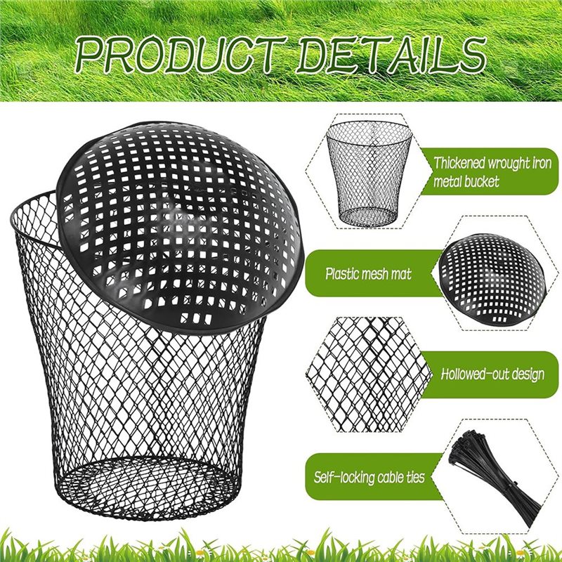 4 Pack Large Inground Worm Com - Compost Bin recension och pris