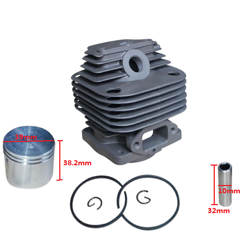 39mm CYLINDER PISTON KIT FIT F - Gardening Tools Basic recension och pris