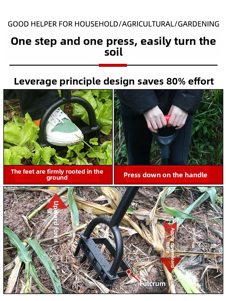 Garden Soil Turning Loosening  - Gardening Tools Hoe recension och pris