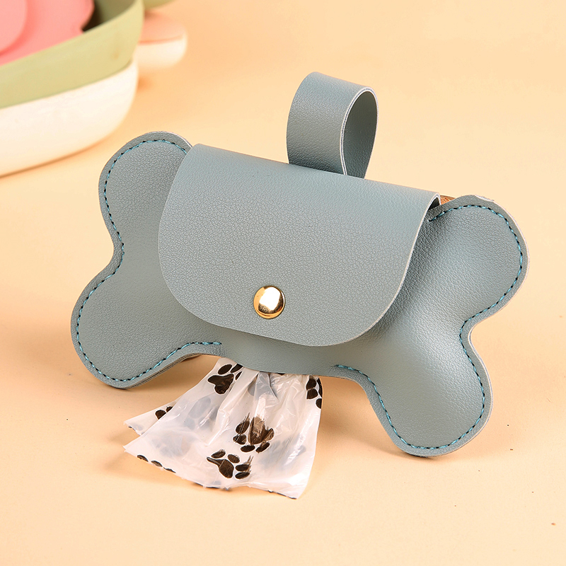 PU Leather Dog Poop Bag Dispen - Fertilizer Dispenser recension och pris