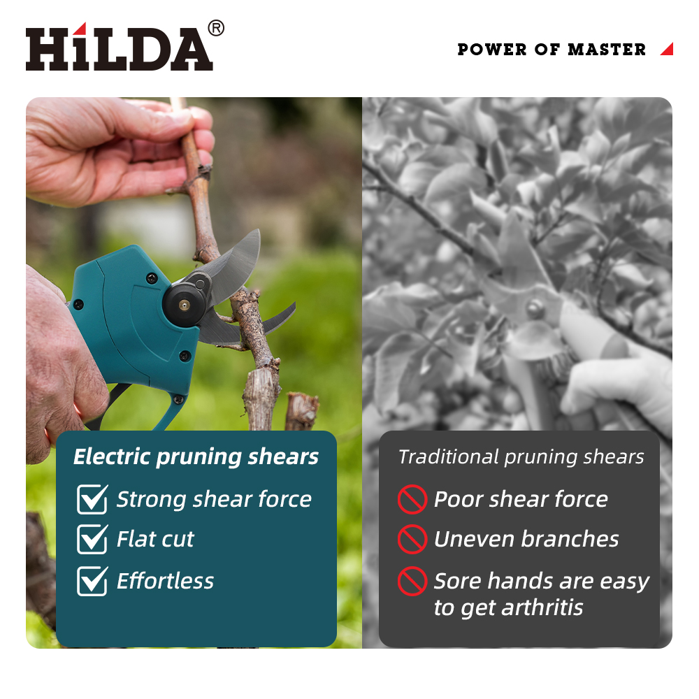 HILDA 18V Brushless Cordless E - Gardening Tools Basic recension och pris