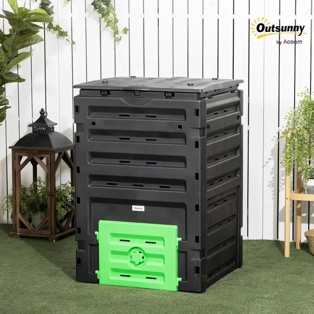 120 Gallon Large Capacity Gard - Compost Bin recension och pris