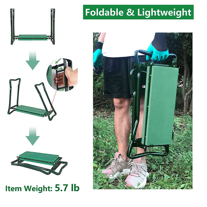 Multifunction Garden Kneeler A - Gardening Tools Bag recension och pris