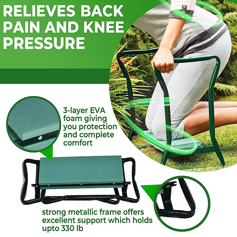 Multifunction Garden Kneeler A - Gardening Tools Bag recension och pris