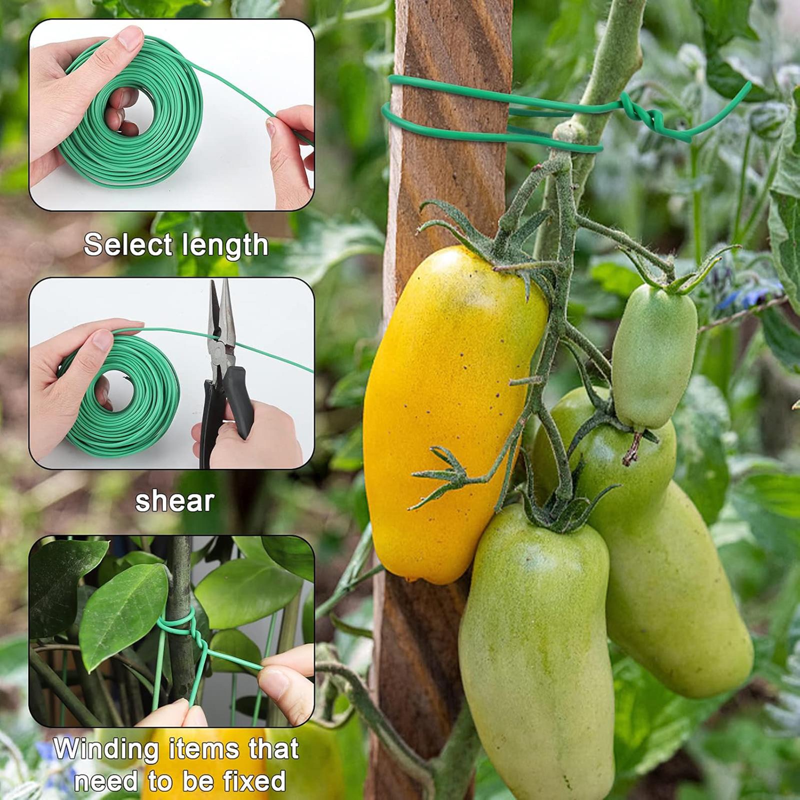 Soft Garden Tie Garden Twist f - Garden Wire Twist Tie recension och pris
