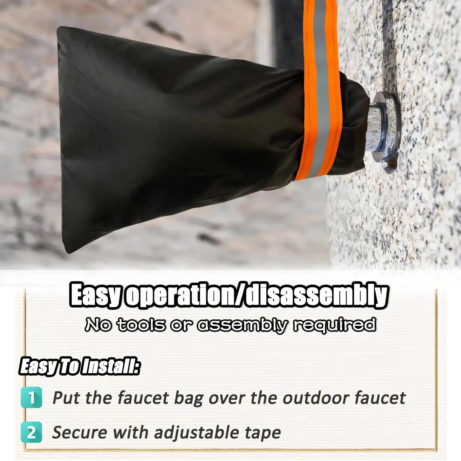 Antifreeze Large Faucet Cover  - Gardening Tools Essential recension och pris