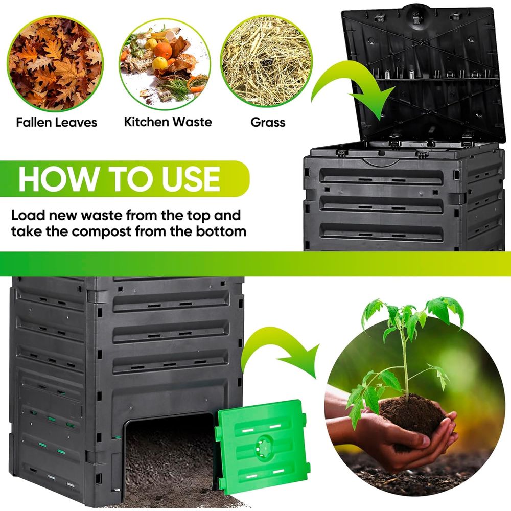 120 Gallon Garden Compost Bin  - Compost Bin recension och pris