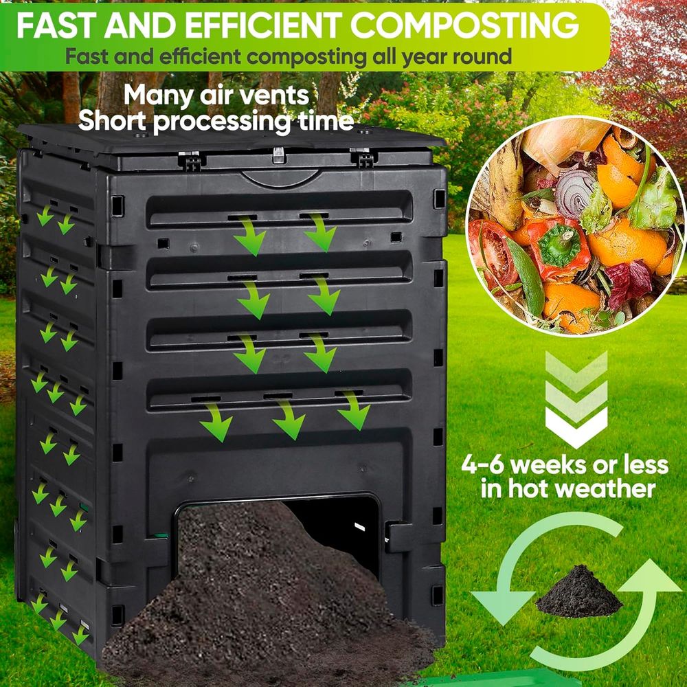 120 Gallon Garden Compost Bin  - Compost Bin recension och pris