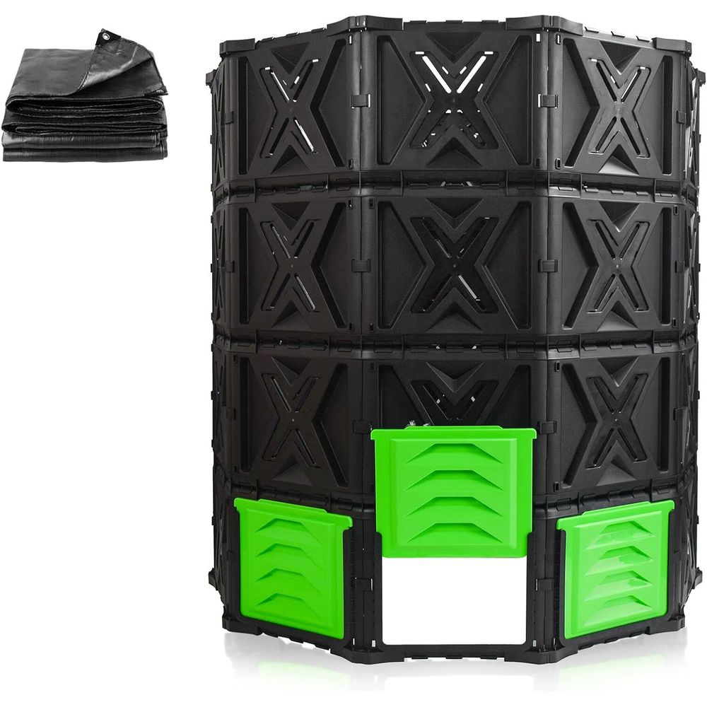 XXL Large Compost Bin Outdoor- - Compost Bin recension och pris