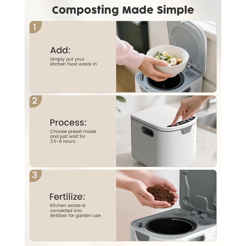 【2026】2.5L Odor-Free Indoor Co - Compost Bin recension och pris