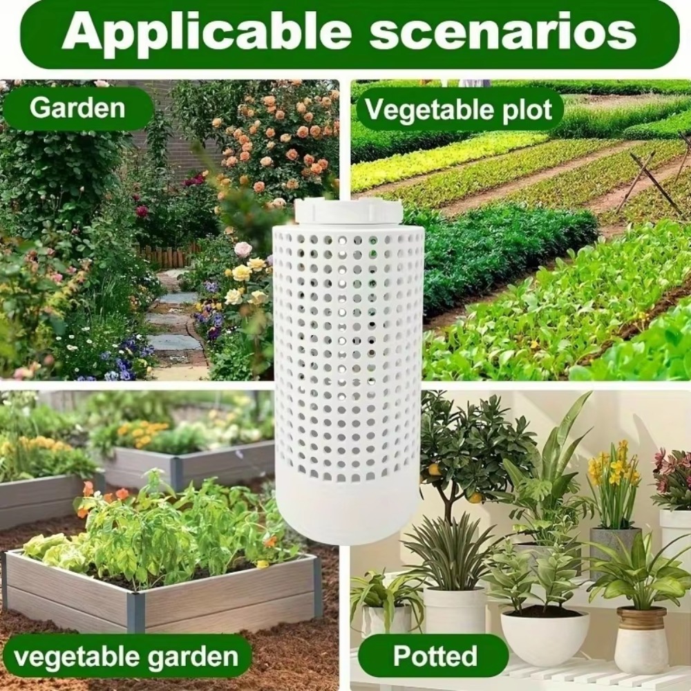 1pc Space-Saving PVC Earthworm - Compost Bin recension och pris