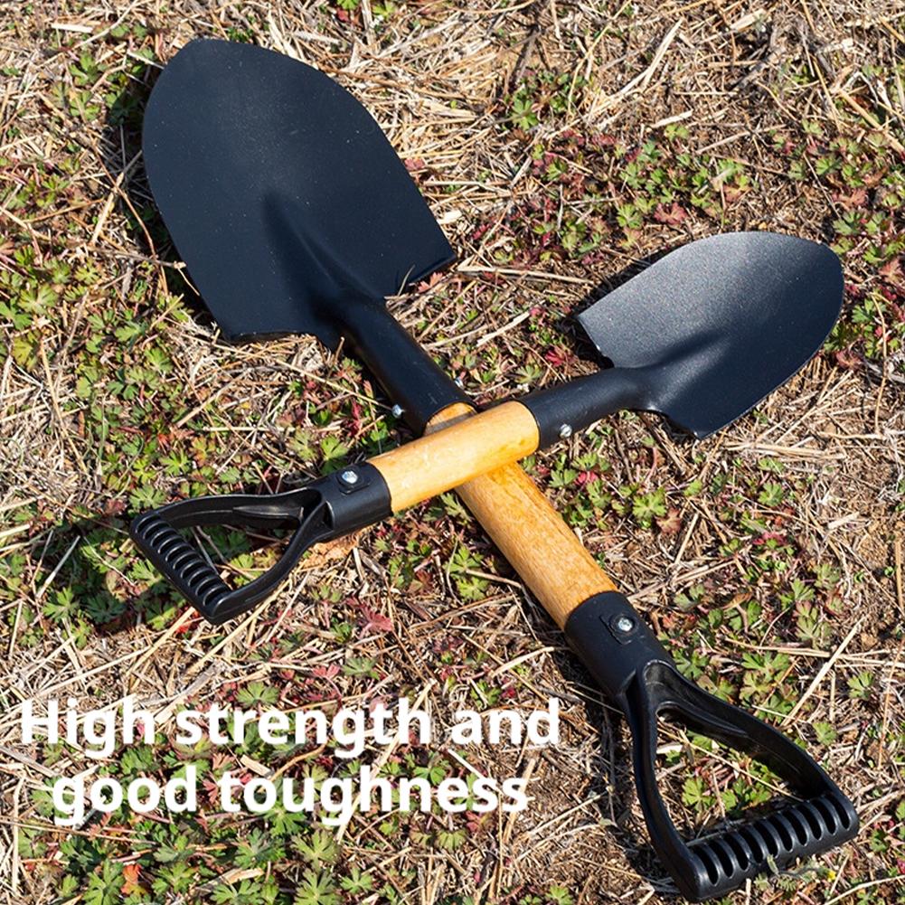 36cm Garden Shovel WIth Wooden - Gardening Tools For 10 Year Olds recension och pris