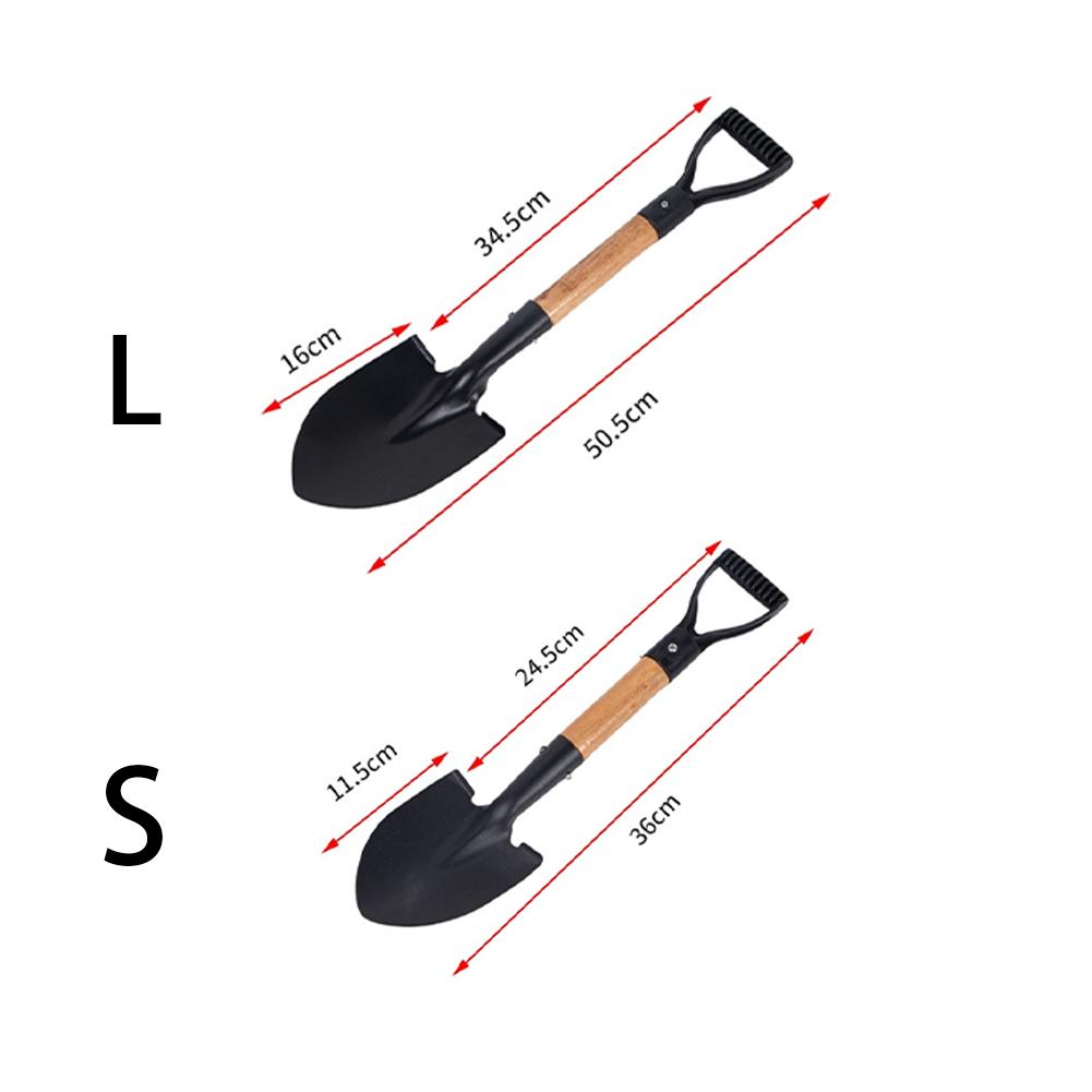 36cm Garden Shovel WIth Wooden - Gardening Tools For 10 Year Olds recension och pris