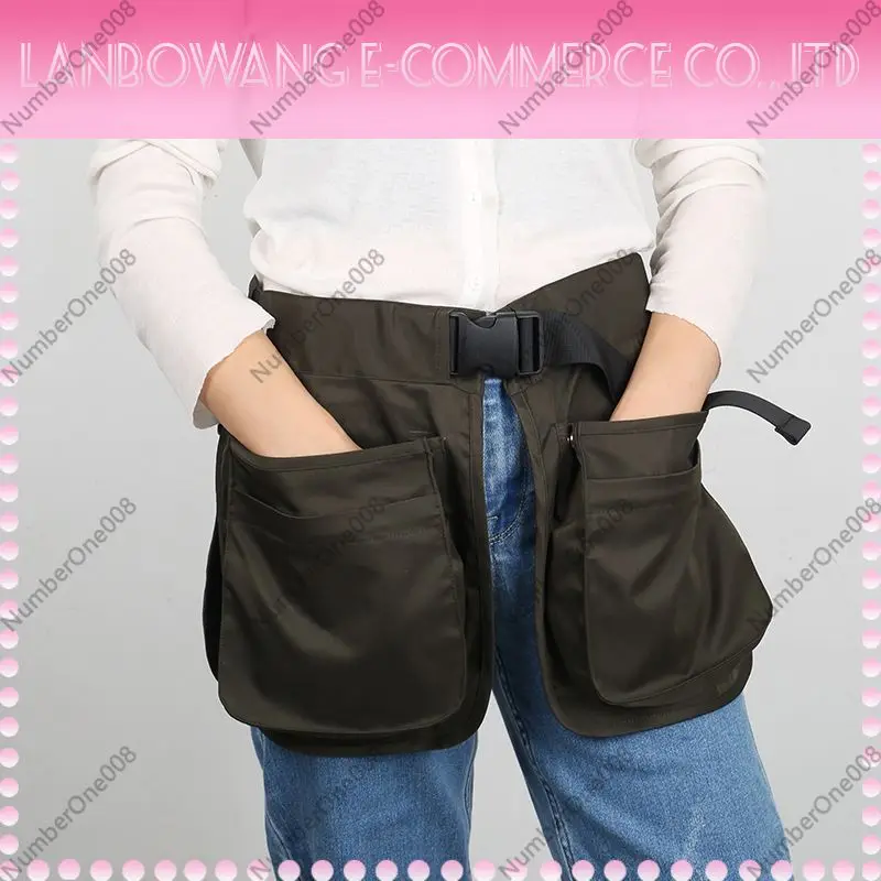 Canvas Half Length Waist Apron - Gardening Tools Bag recension och pris