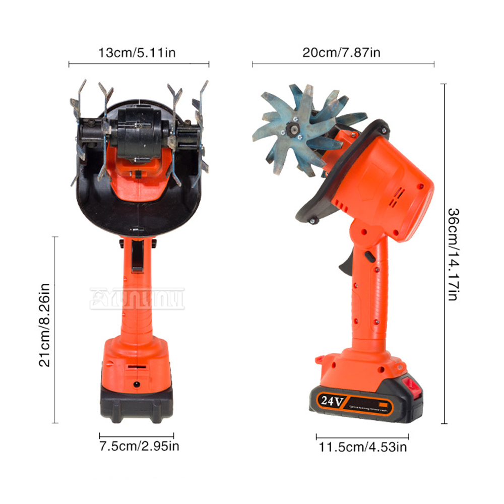 Lithium Ion Micro Tiller Elect - Gardening Tools Hoe recension och pris