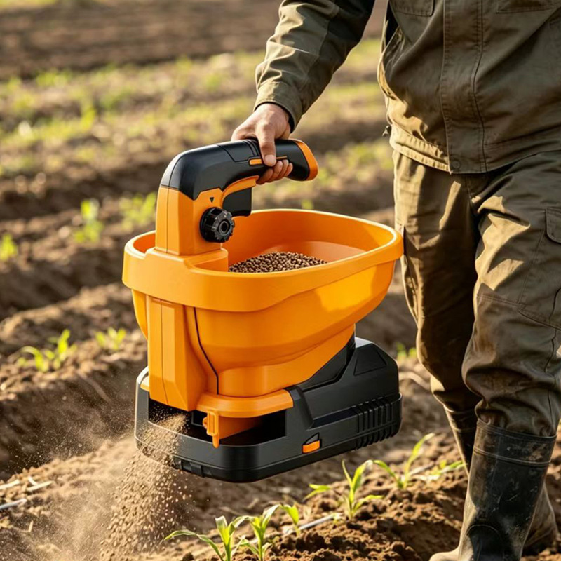 Fully automatic lithium batter - Grass Seed Spreader recension och pris