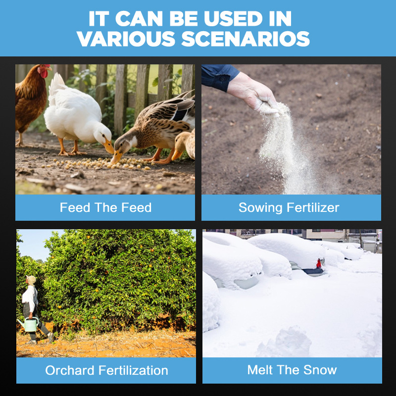 Fully automatic lithium batter - Grass Seed Spreader recension och pris